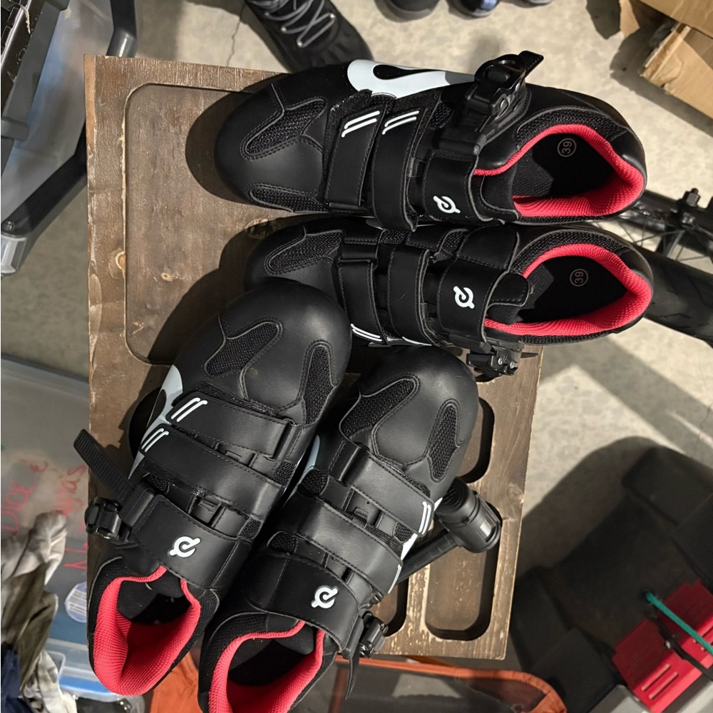 His and Hers Peloton Cycling Shoes